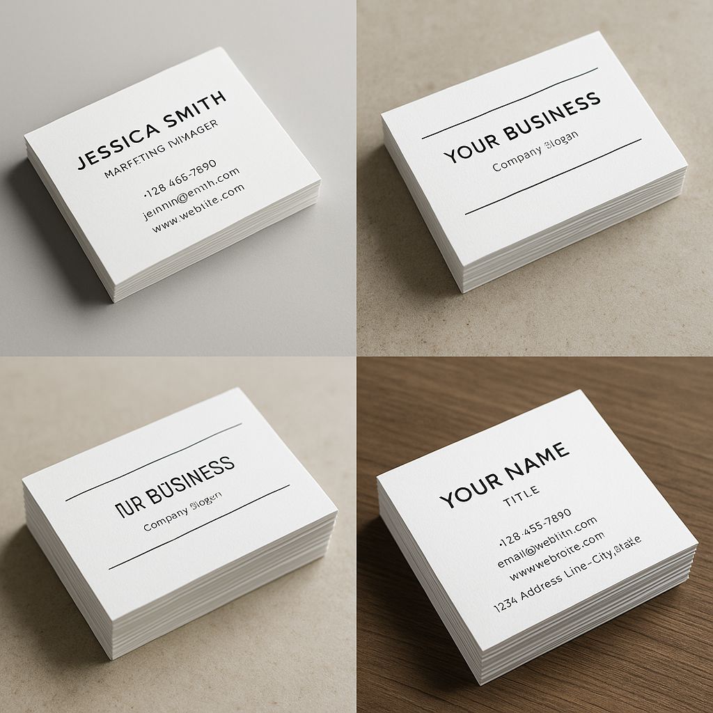 Biglietti da visita 5,5x8,5 cm digitale supporti standard (STOREFRONT FABIO)